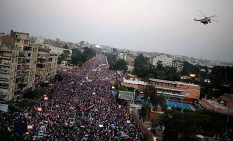 ການປະທະກັນໃຊ້ຄວາມຮຸນແຮງຢູ່ອີຍີບ ມີໄພເກີດຂຶ້ນຄືນໃໝ່